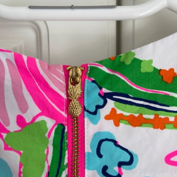 Lilly Pulitzer for Target Nosey Posey print GIRLS Size M (7/8) EUC Dress - Picture 3 of 13